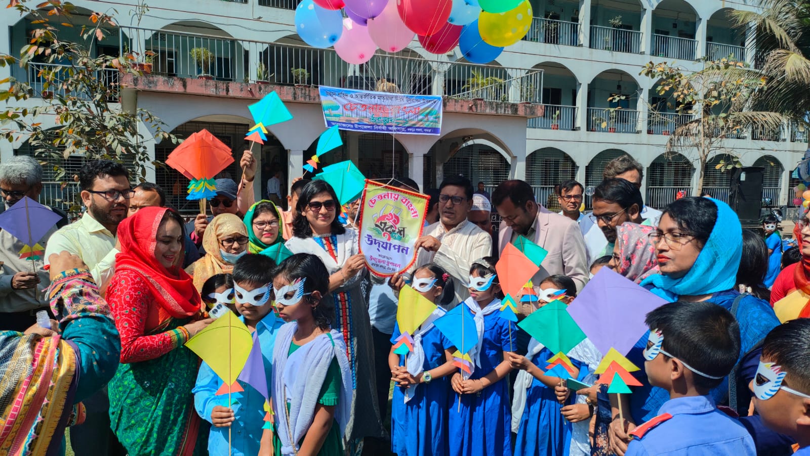 বগুড়া সদর উপজেলা প্রশাসনের সৃজনশীল আয়োজন "চেতনায় বাংলা উৎসব"