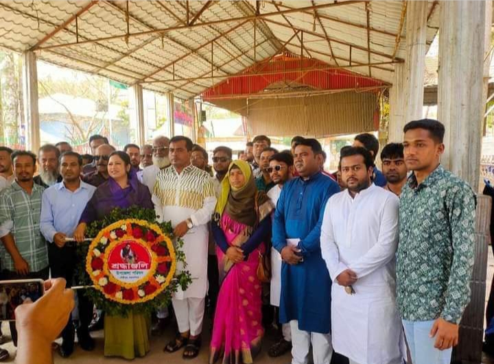 গৌরীপুরে জাতীর পিতা বঙ্গবন্ধুর শেখ মুজিবুর রহমানের  ১০৪ তম জন্ম বার্ষিকী পালিত  