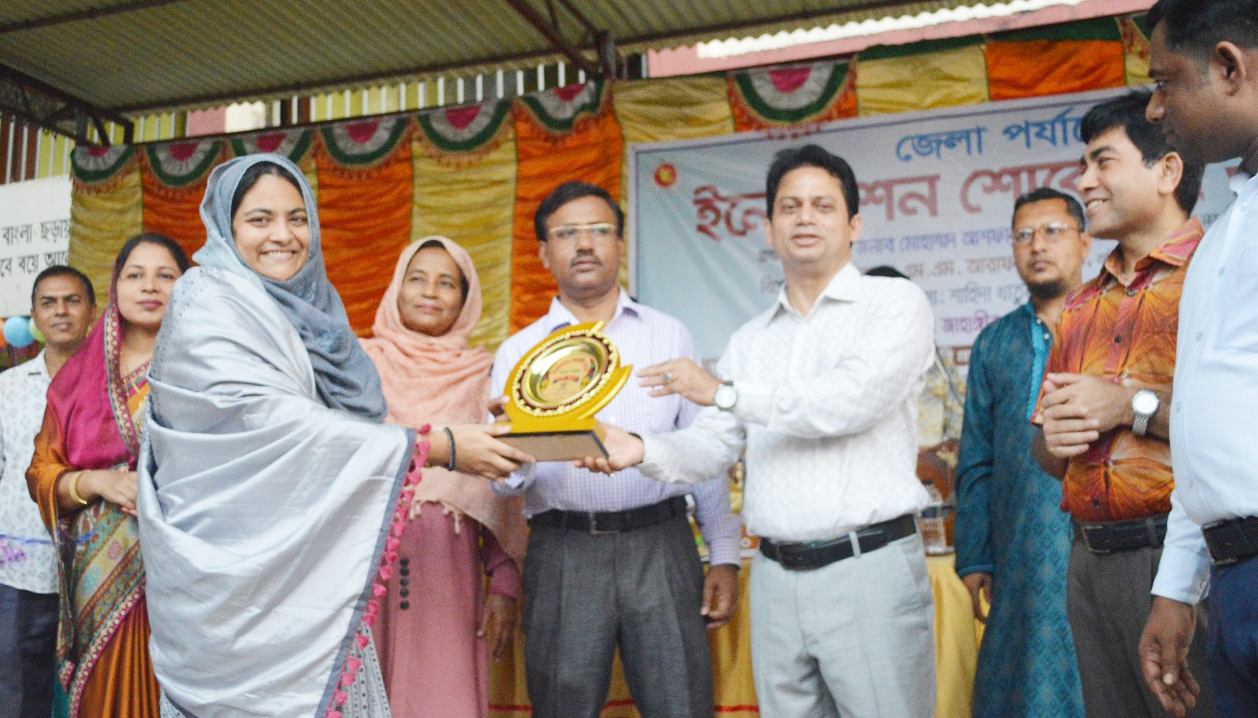 &ldquo;নড়াইলে ইনোভেশন শোকেসিং মেলা&rdquo;জেলার সেরা উদ্ভাবক আমফুজা ইয়াসমিন শ্রাবনী
