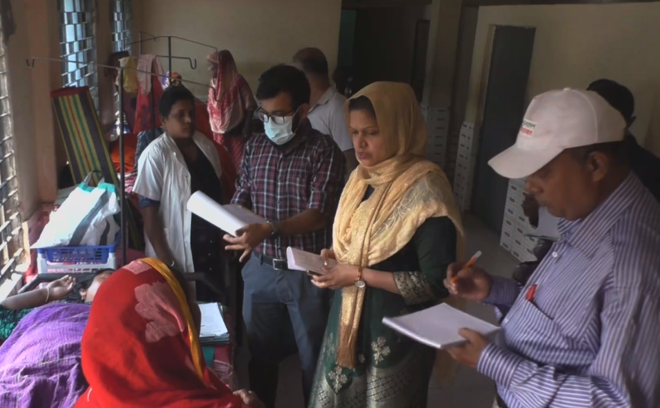 নড়াইলে ক্লিনিককে স্বাস্থ্য বিভাগের অভিযান