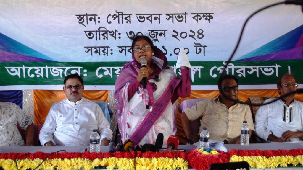 নড়াইল সদর পৌরসভার ২০২৪-২৫ অর্থবছরের ৮২ কোটি  টাকার বাজেট ঘোষণা