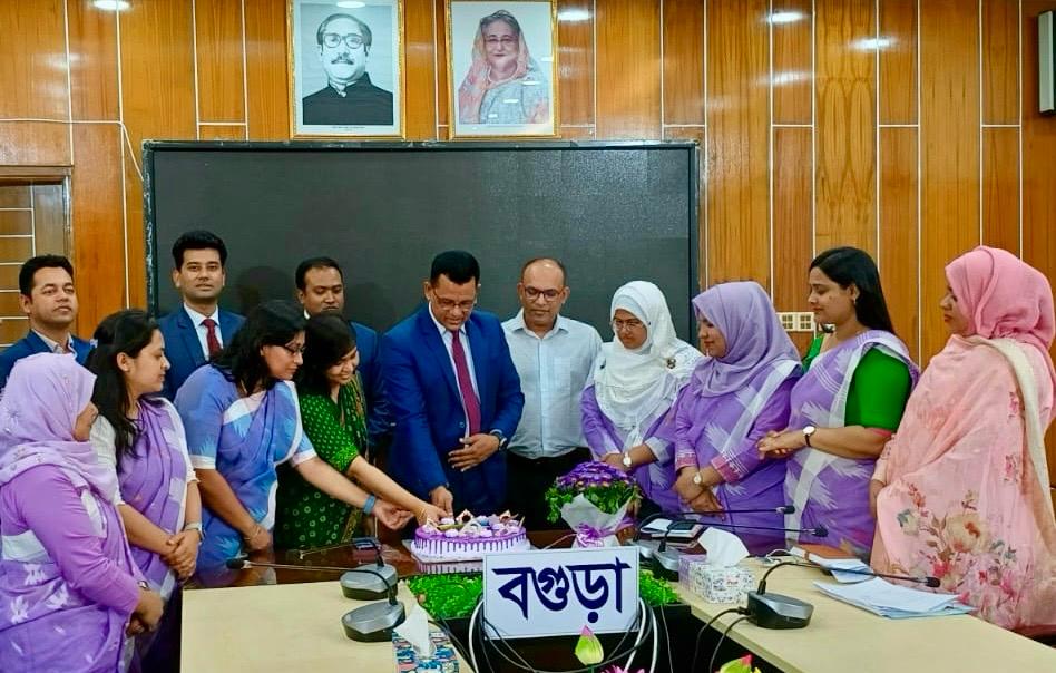 বগুড়ায় ৮ নারী ইউএনও"র আন্তর্জাতিক নারী দিবস উদযাপন 